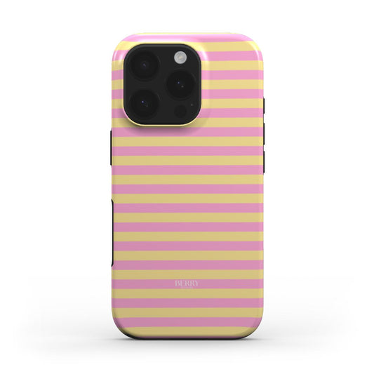 iPhone-hoesje met strepen kleur: roze – Sun Pop iPhone MagSafe