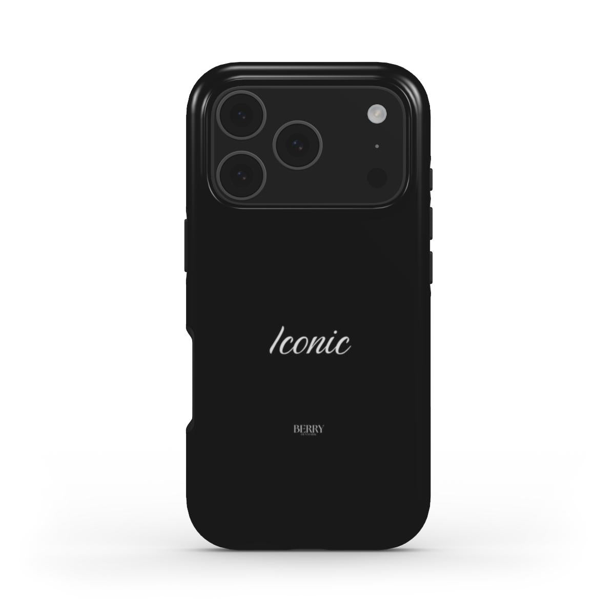 iPhone-deksel med dekorativt design – Iconic Midnight