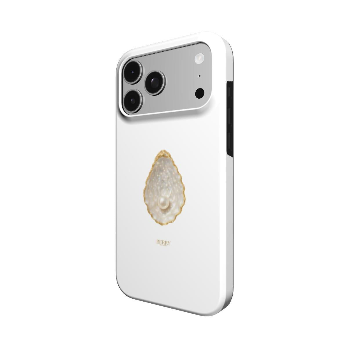 iPhone-skal med dekorativ design – Pearly Clean