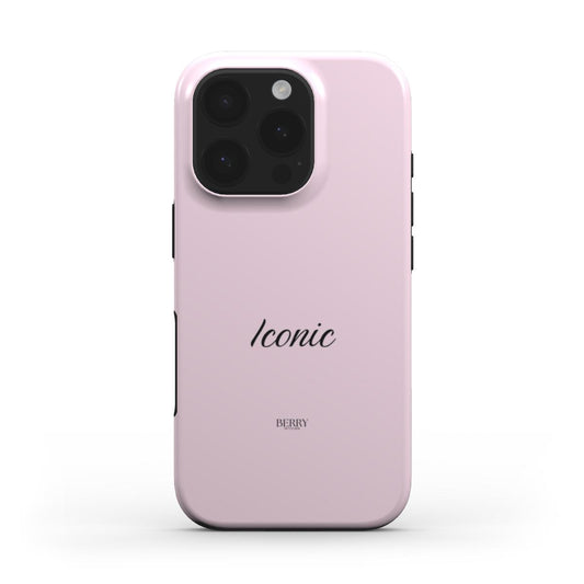 Funda para iPhone con motivo de rosas color: rosa palo – Iconic Rose