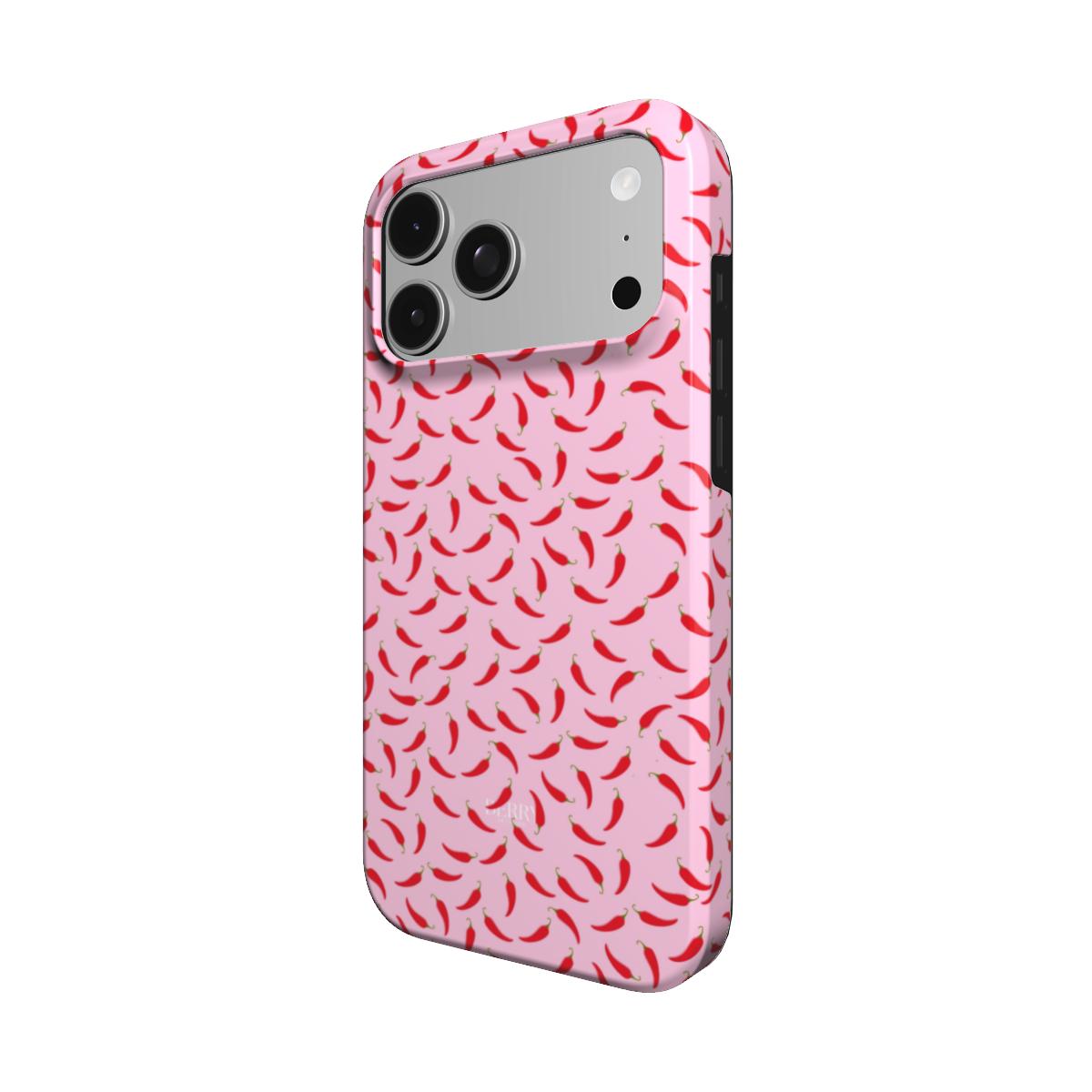 Funda para iPhone con diseño decorativo color: rosa – Spicy