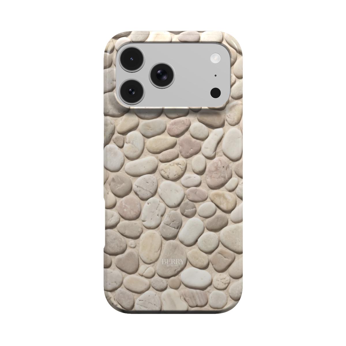 iPhone-skal med dekorativt mönster färg: beige – Pebbles