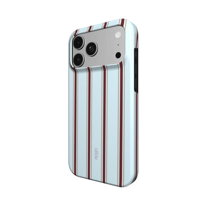 iPhone-skal med randig design färg: blå – Powder