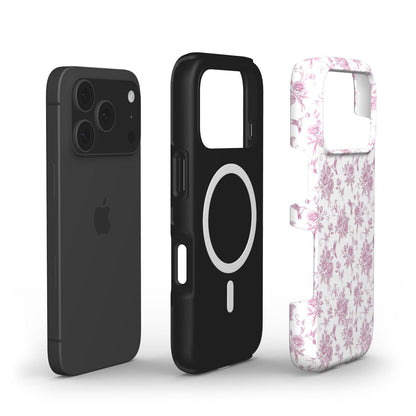 iPhone-skal med rosmotiv färg: rosenrosa – Royal Roses
