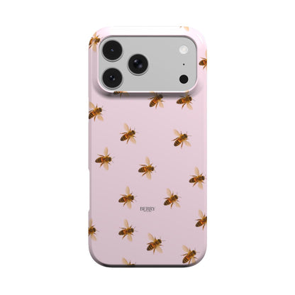 iPhone case with rose motif in rose pink – Beasy Rose
