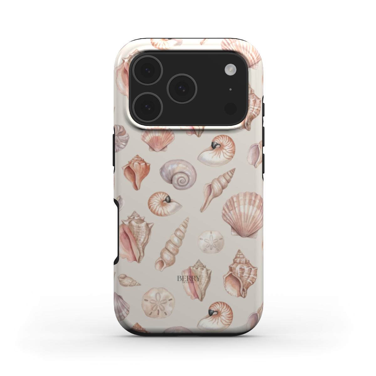 iPhone-Hülle mit dekorativem Muster Farbe: Beige – Beachy