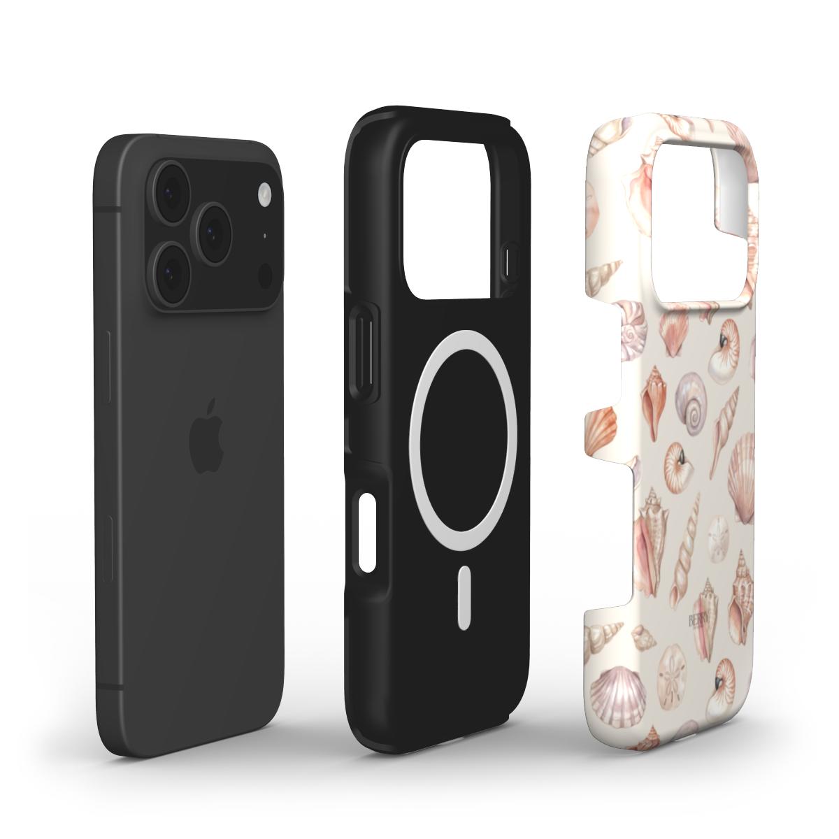 iPhone-Hülle mit dekorativem Muster – Beachy