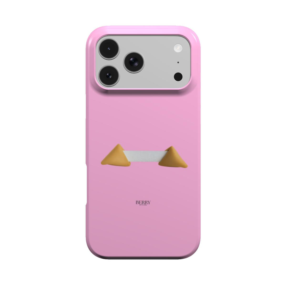 iPhone-skal med stilren design färg: rosa – Lucky Hot