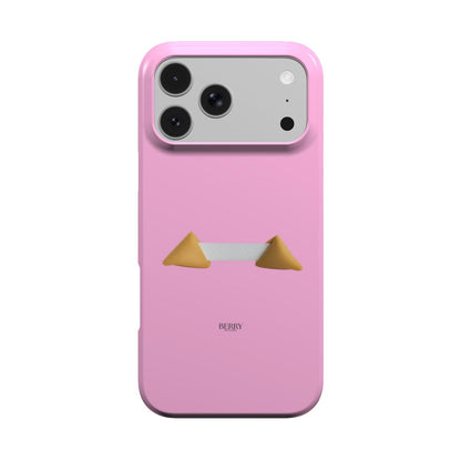 iPhone-skal med stilren design färg: rosa – Lucky Hot