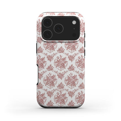 Burgundy Dreams – バラ柄のiPhoneケース