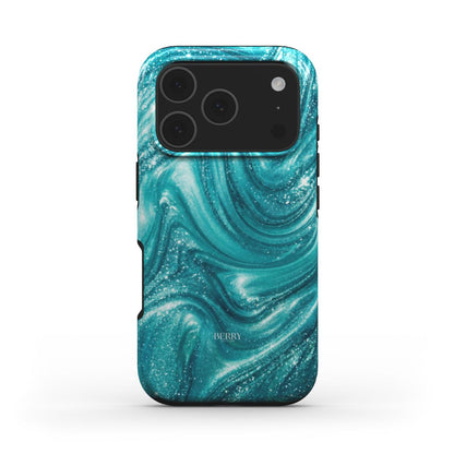 iPhone-Hülle mit glamourösem Design Farbe: Blau – St. Tropez iPhone MagSafe