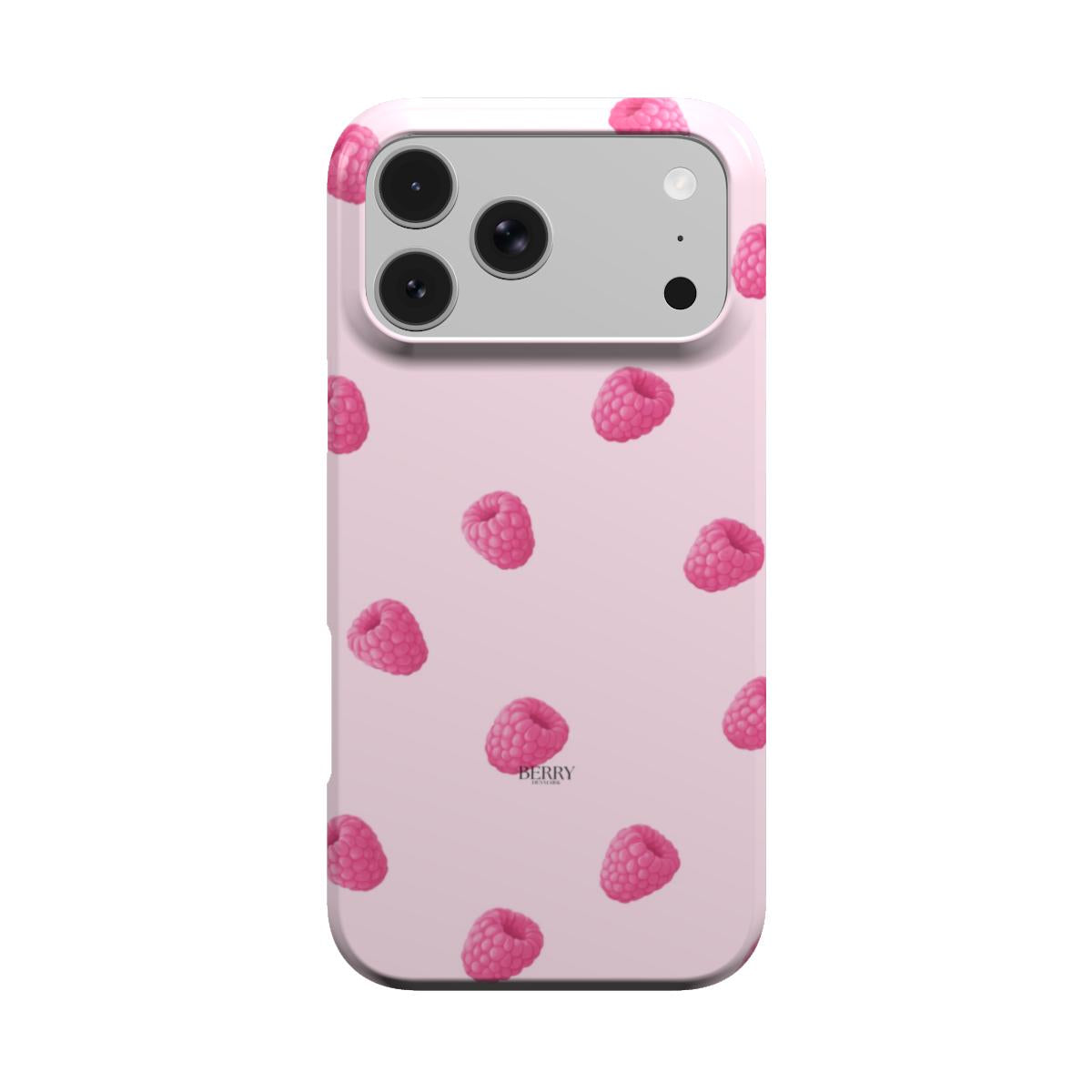 Rosa iPhone-cover med rosemotiv – Raspberry Kisses Rose