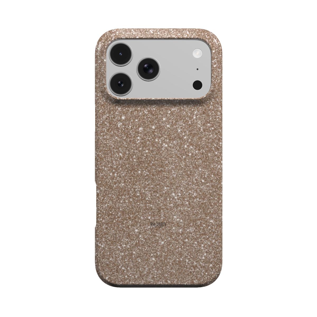iPhone-hoesje met glamoureus ontwerp kleur: goud – Deep Gold Glam
