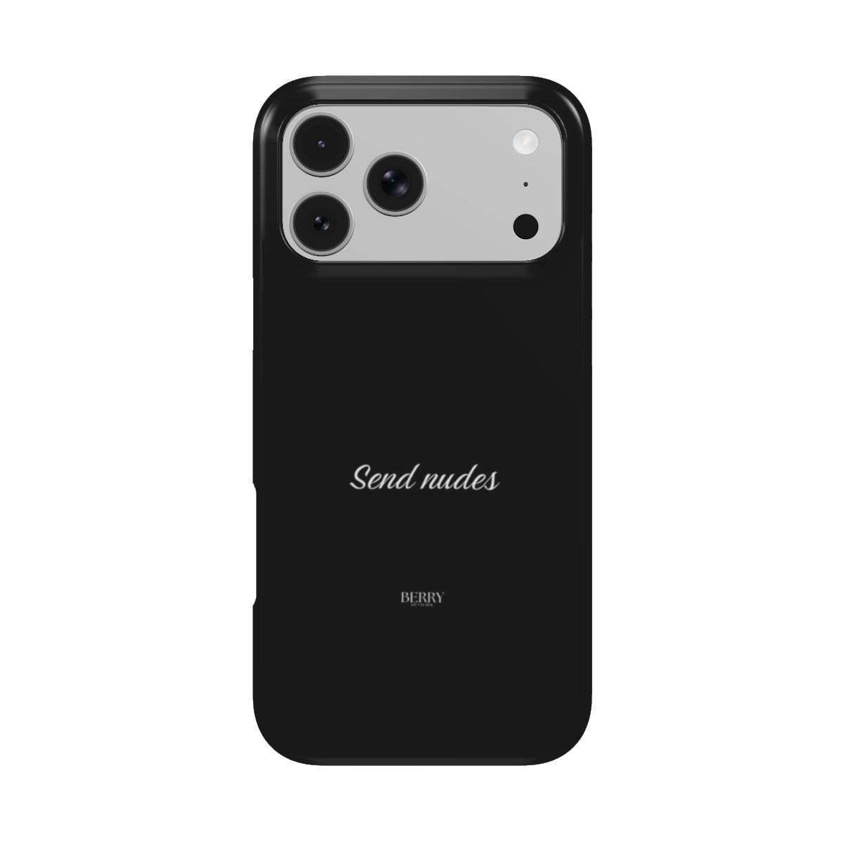 iPhone-hoesje met decoratief ontwerp – Send N*des Midnight