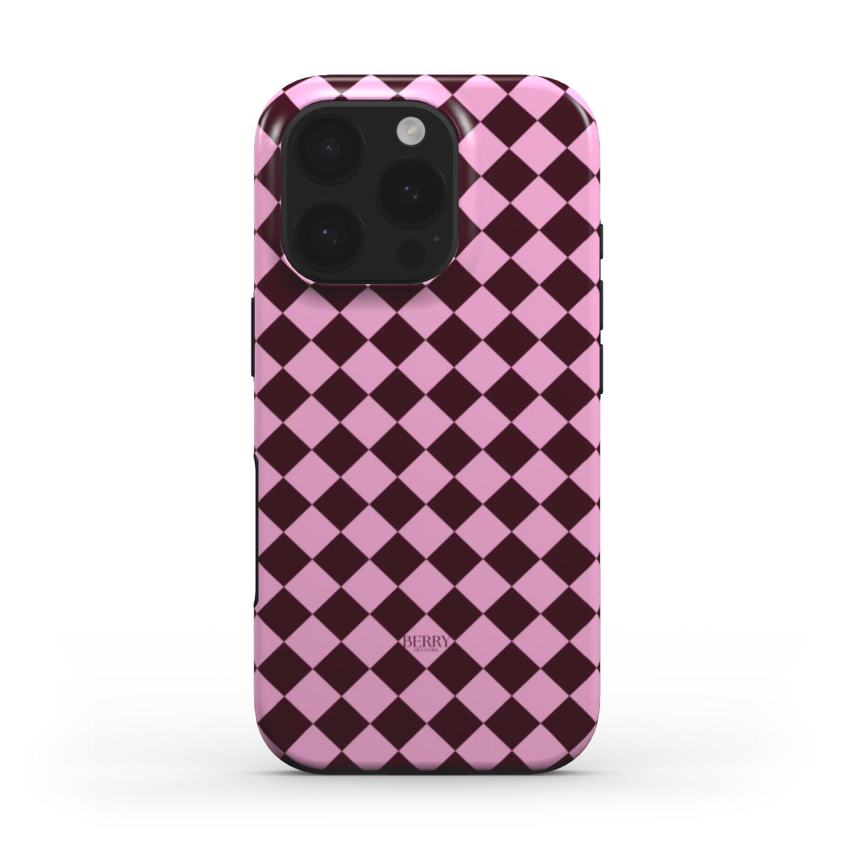 iPhone-skal med stilren design – Pink Avenue