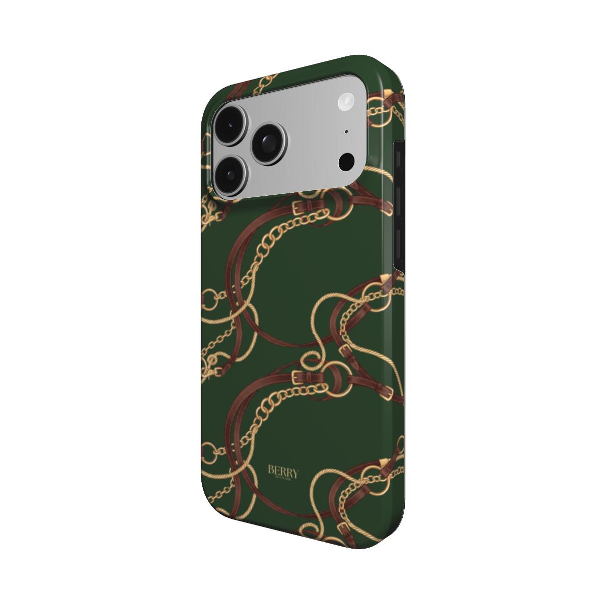 iPhone-hoesje met decoratief patroon – Emerald Equestrian