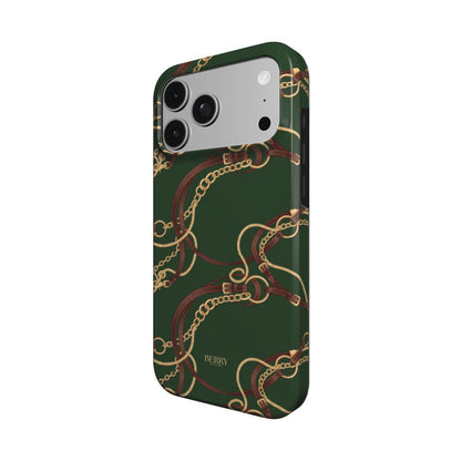 iPhone-hoesje met decoratief patroon – Emerald Equestrian