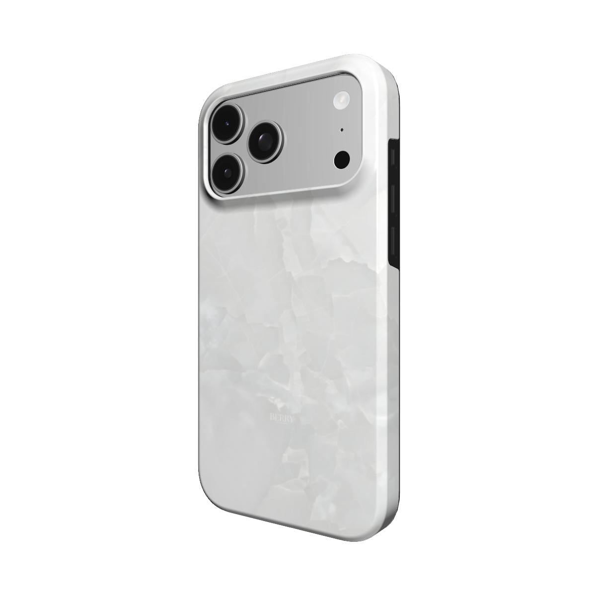 iPhone-skal med dekorativ design – Clear Quartz