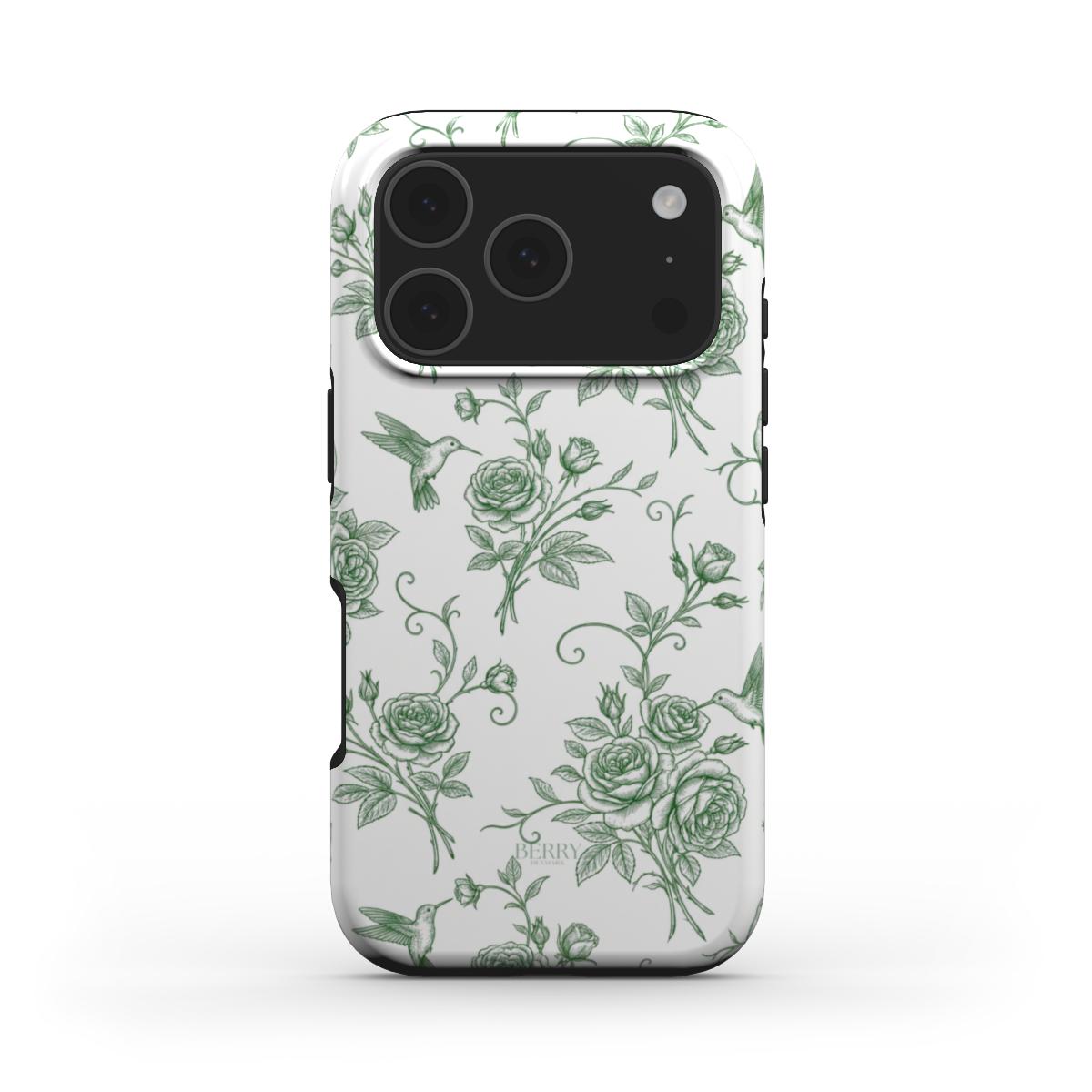 Custodia per iPhone con design decorativo – Royal Bouquet