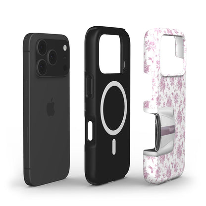 Θήκη iPhone με μοτίβο τριαντάφυλλων χρώμα: ροζέ – Cabriolet dreams