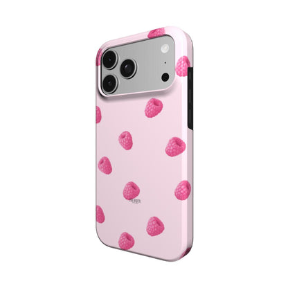 iPhone-cover Raspberry Kisses Rose med rosemotiv til et personligt look
