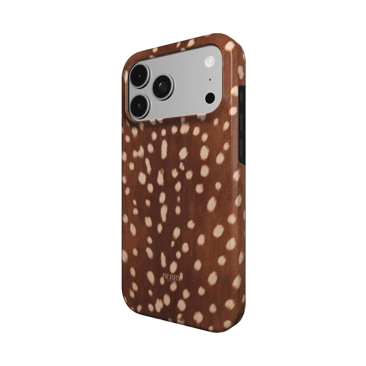 Funda para iPhone con diseño elegante color: marrón – Bambi iPhone Magsafe
