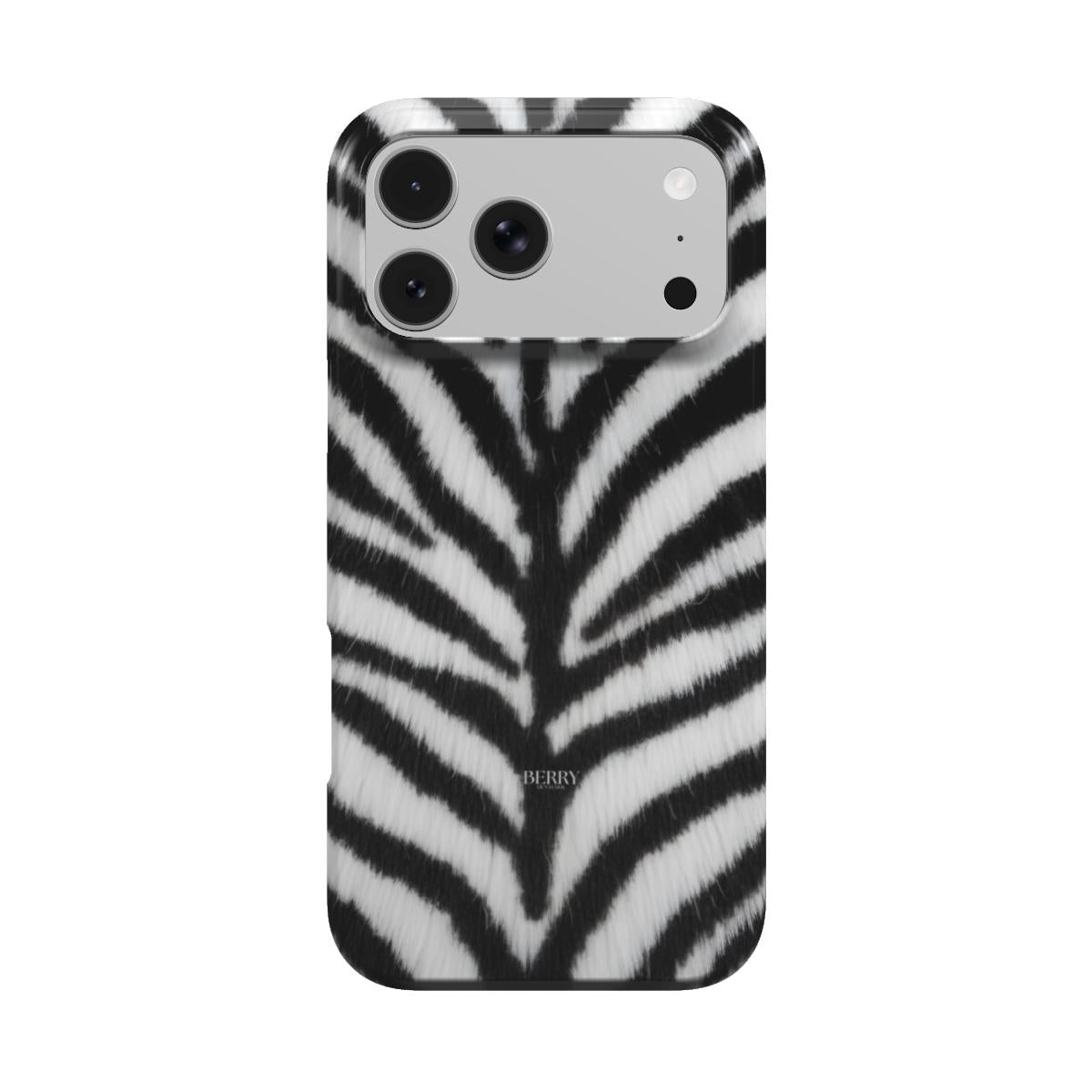 Θήκη iPhone με διακοσμητικό σχέδιο – Zebra Fur
