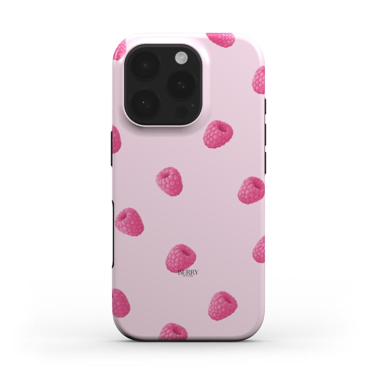 Raspberry Kisses Rose mobilcover med rosemotiv i rosa