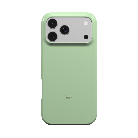 Funda para iPhone con diseño decorativo color: verde matcha – Matcha