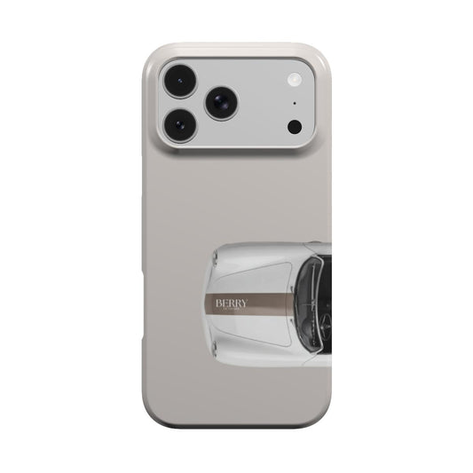 Funda para iPhone con diseño decorativo – Latte Cabriolet