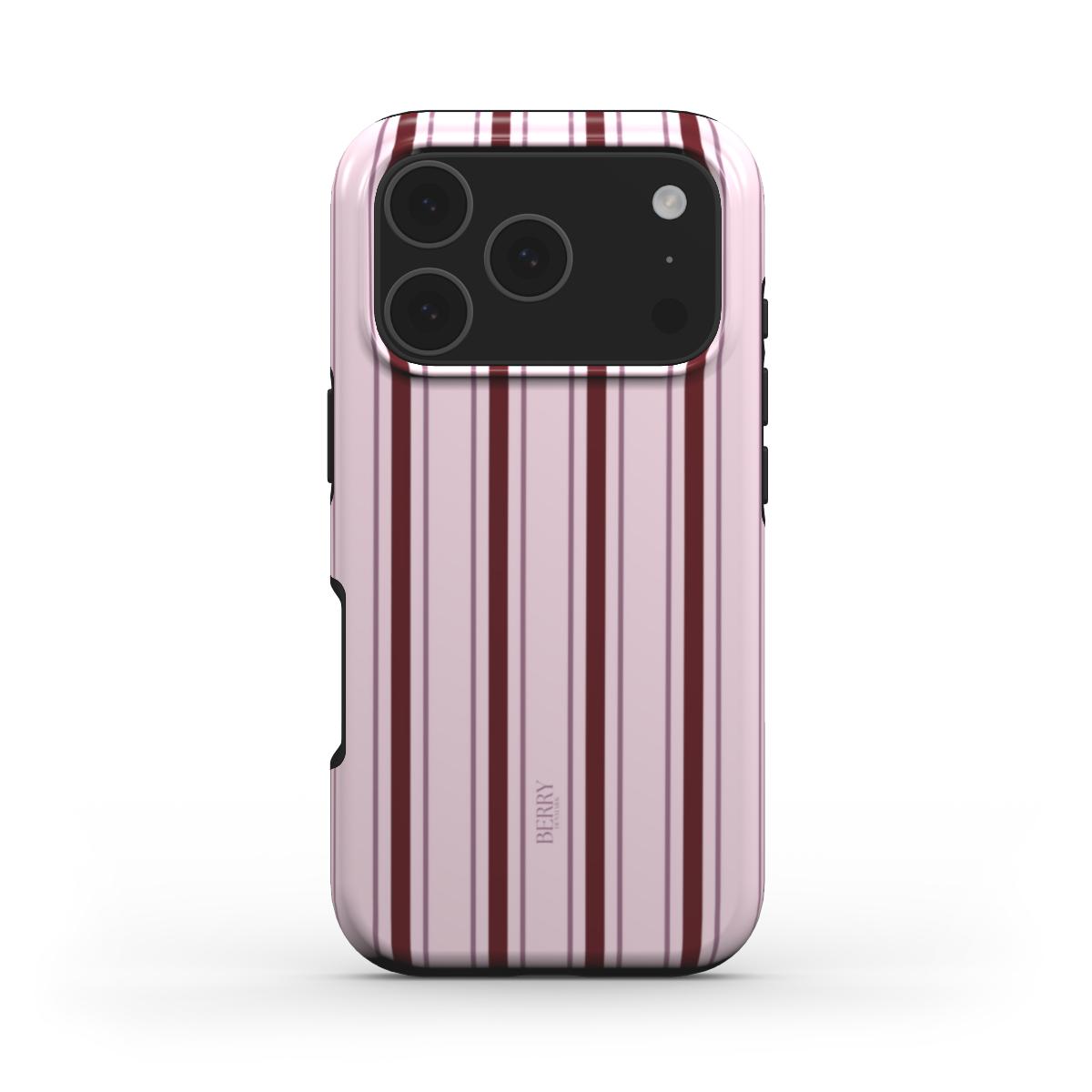Pink Fifth mobilcover med stribet design