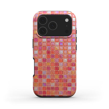 Funda para iPhone con patrón decorativo color: rosa – Coral iPhone MagSafe