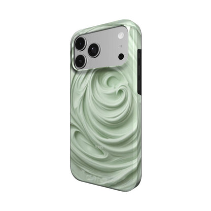 iPhone-skal med stilren design färg: matchagrön – Creamy Matcha