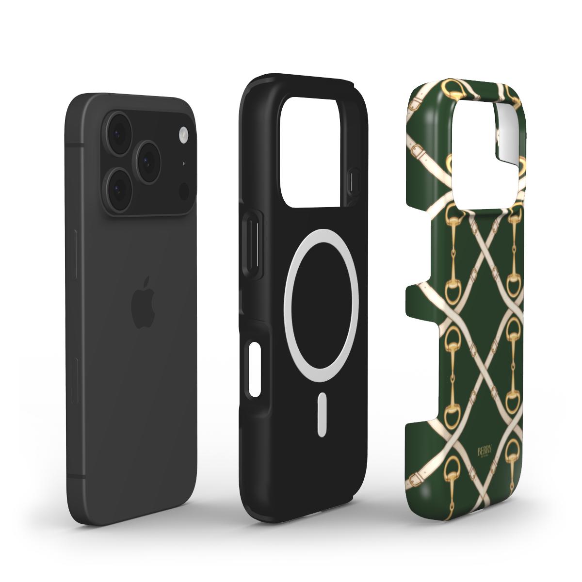 iPhone-Hülle mit dekorativem Design – Elite Buckle