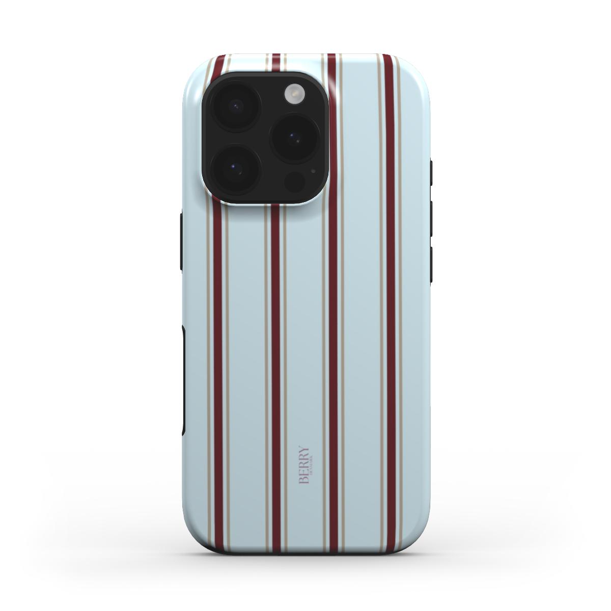 iPhone-skal med randig design – Powder