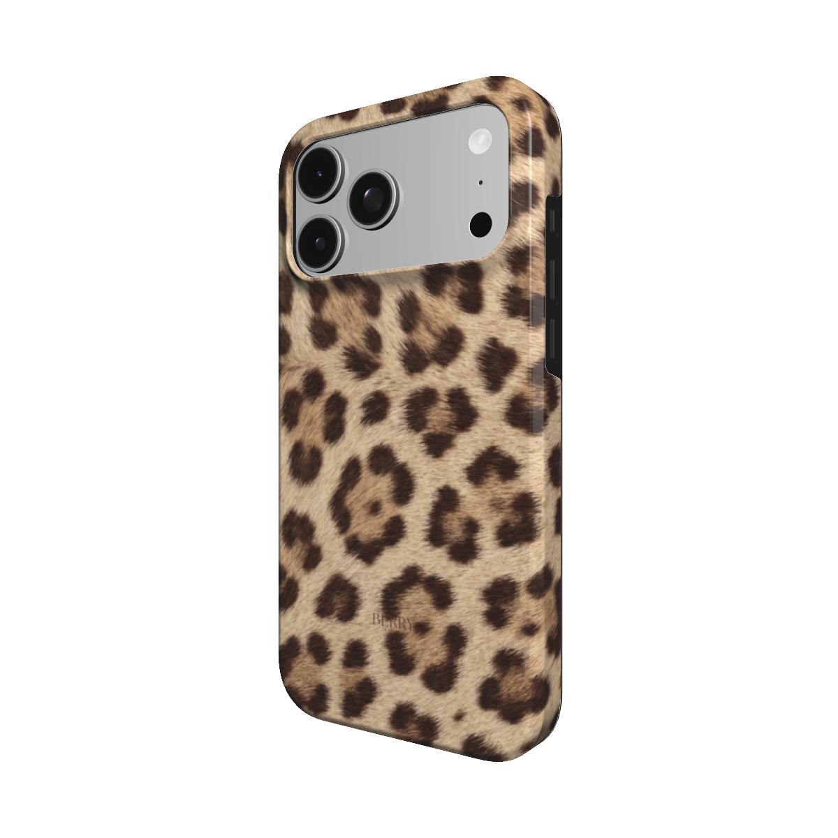 iPhone-Hülle mit Leopardenmuster Farbe: Braun – Wild Honey iPhone MagSafe