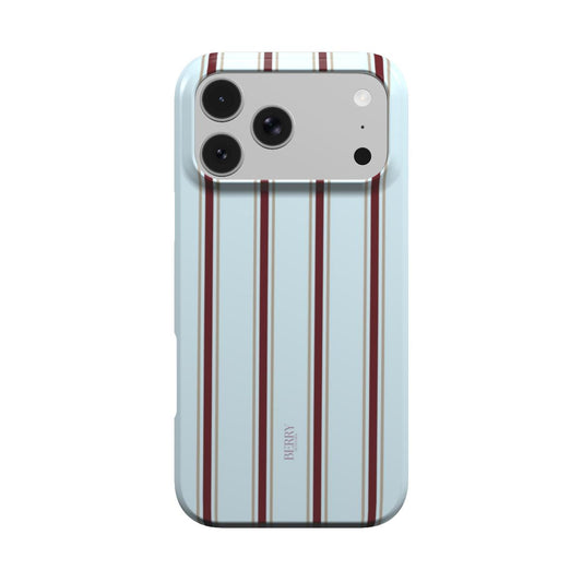 iPhone-skal med randig design färg: blå – Powder