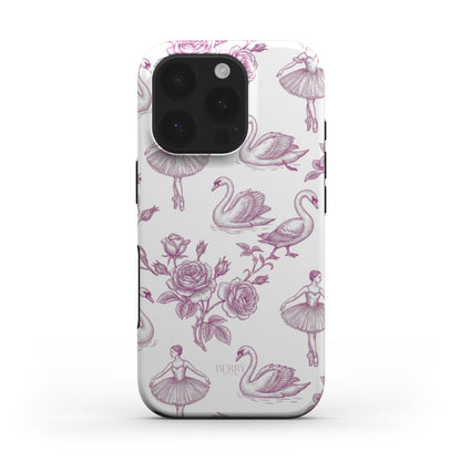 iPhone-skal med dekorativ design – Royal Swan