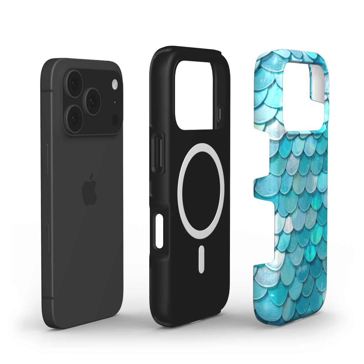 Coque pour iPhone avec motif décoratif – Santorini iPhone MagSafe