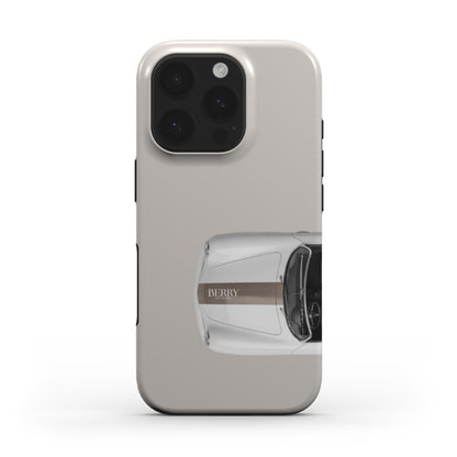 iPhone-deksel med dekorativt design – Latte Cabriolet