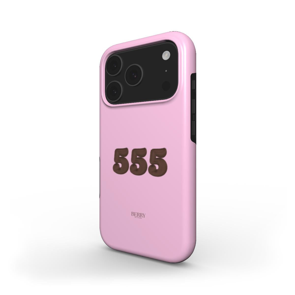 iPhone-skal med stilren design färg: rosa – 555 iPhone MagSafe