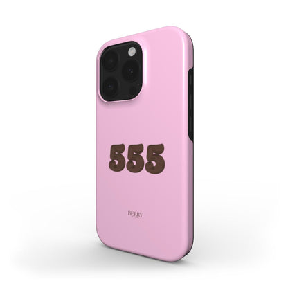 iPhone-skal med stilren design färg: rosa – 555 iPhone MagSafe