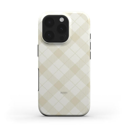 Funda para iPhone con diseño elegante – Cozy Vanilla iPhone MagSafe