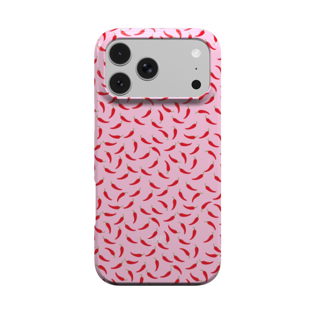 Funda para iPhone con diseño decorativo color: rosa – Spicy