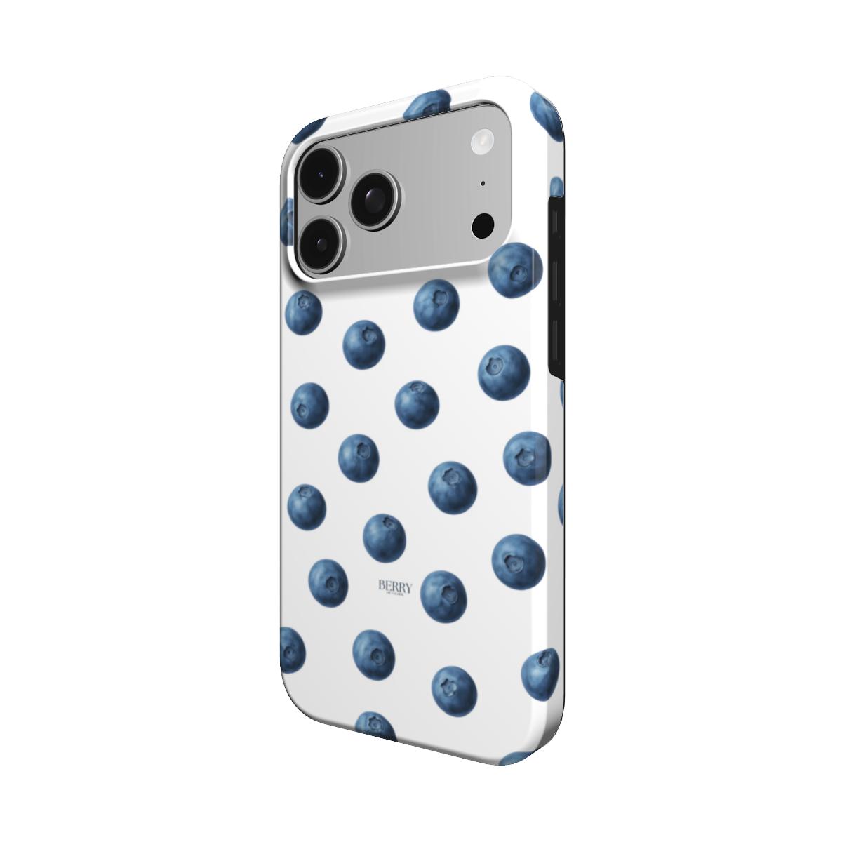 iPhone-skal med rosettmotiv för en personlig stil – Blueberry Kisses Clean
