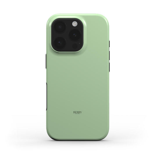 Funda para iPhone con diseño decorativo color: verde matcha – Matcha