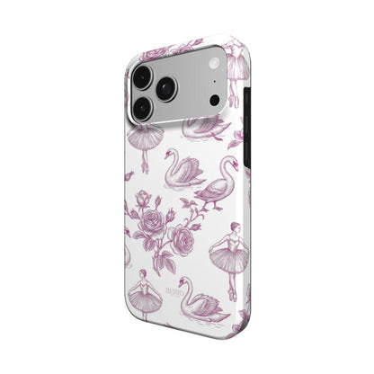 iPhone-skal med dekorativ design – Royal Swan
