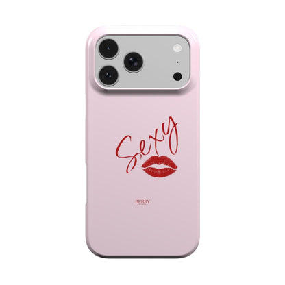 iPhone-deksel med rosemotiv farge: rosa – Sexy Rose