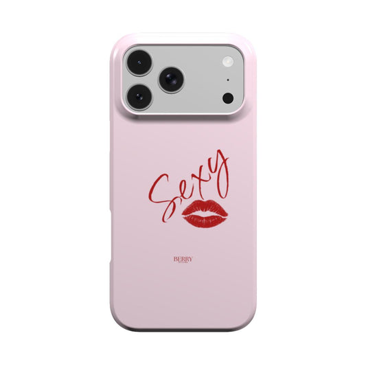iPhone-Hülle mit Rosenmotiv Farbe: Rosa – Sexy Rose