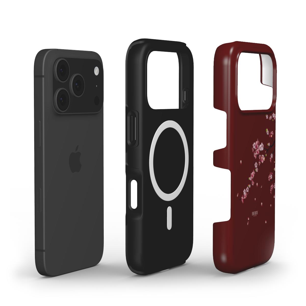 Coque pour iPhone avec motif de cerises – Cherry Dreams